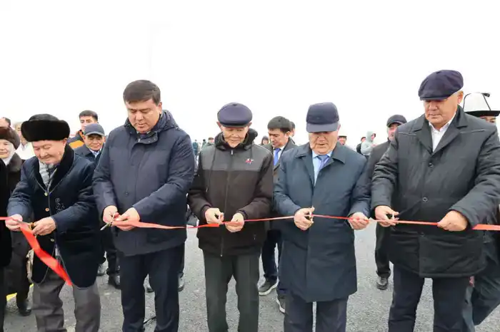 ТУРКЕСТАН: НОВАЯ РАЗВОРОТНАЯ ПЛОЩАДКА НА АВТОДОРОГЕ М-32 «САМАРА-ШЫМКЕНТ» УЛУЧШАЕТ ТУРИСТИЧЕСКУЮ ИНФРАСТРУКТУРУ РЕГИОНА