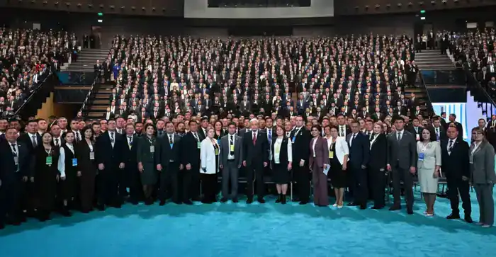 В Астане прошел Форум сельских акимов с участием Президента Касым-Жомарта Токаева (7)