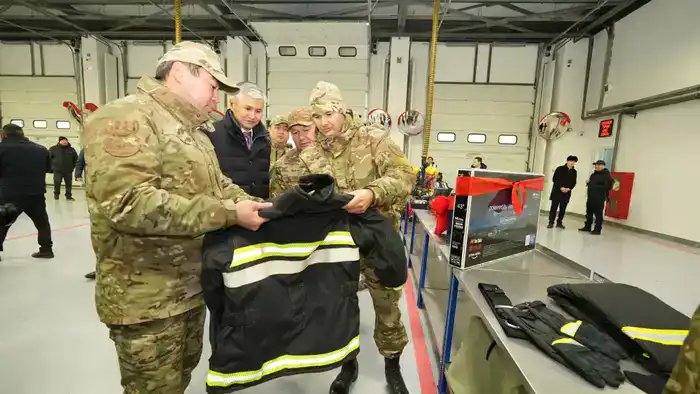 В Жезказгане открыта современная пожарная часть, улучшая безопасность и готовность к чрезвычайным ситуациям в Казахстане