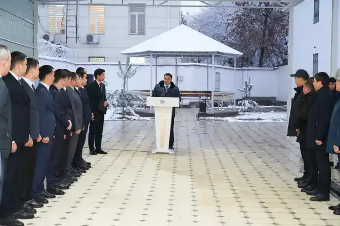 ТУРКЕСТАН: ОТКРЫТИЕ НОВОГО ОБЪЕКТА СЛУЖБЫ БЕЗОПАСНОСТИ В САРЫАГАШЕ