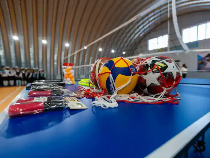 В селе Кокбастау построен новый спортивный комплекс (9)