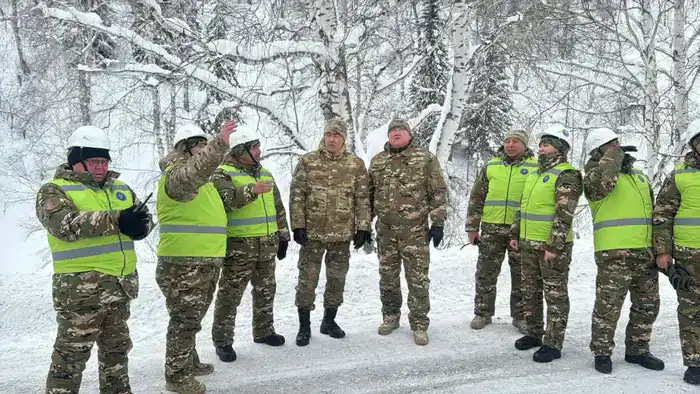 МЧС предупреждает о самопроизвольном сходе снежных лавин (3)