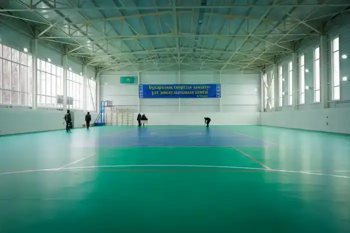 В Байзакском районе открыт новый спортивный комплекс (6)