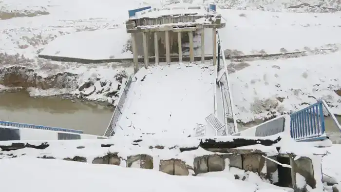 Строительство нового моста в Келесском районе Туркестанской области