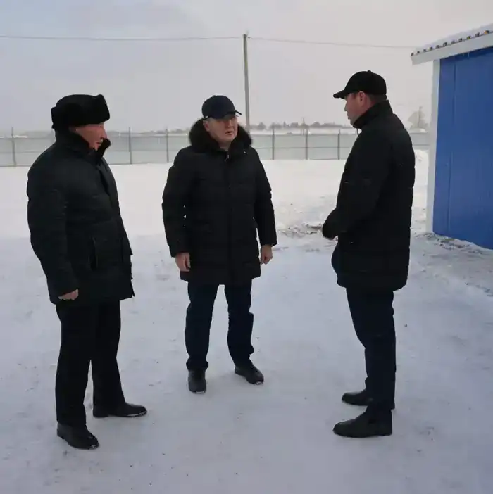Аким Павлодарской области Асаин Байханов проверил ход реализации инфраструктурных проектов в Баянаульском районе