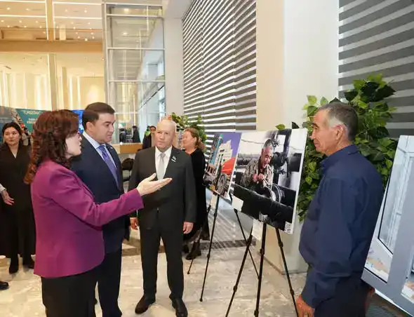 В ТУРКЕСТАНЕ ПРОШЛА ФОТОВЫСТАВКА «ЕНБЕК» (2)