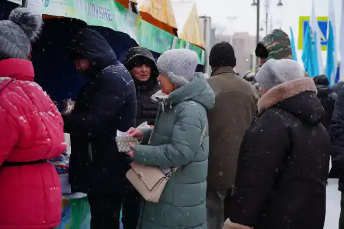 Снижение цен на продукты в Кокшетау: ярмарка как способ поддержки местных жителей