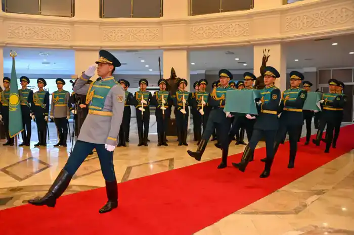 В Астане увековечили память казахстанских солдат, погибших в Великой Отечественной войне