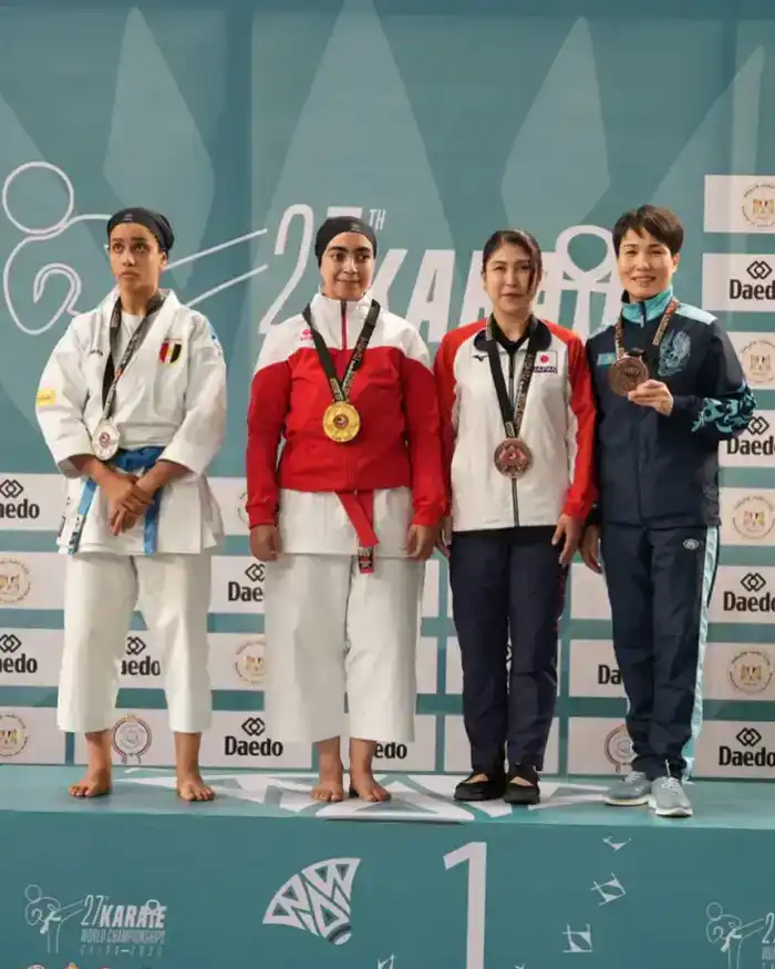 Ләззат Жүсіпова завоевала бронзовую медаль на чемпионате мира по пара-каратэ в Каире