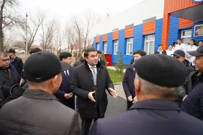 ТУРКЕСТАН: В ОРДАБАСИНСКОМ РАЙОНЕ ВВЕДЕНА В ЭКСПЛУАТАЦИЮ ВРАЧЕБНАЯ АМБУЛАТОРИЯ (3)