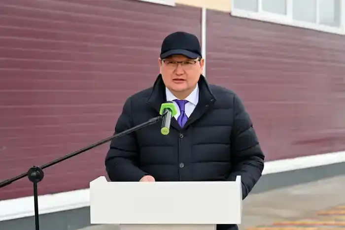 Открытие физкультурно-оздоровительного комплекса в Алгабасе