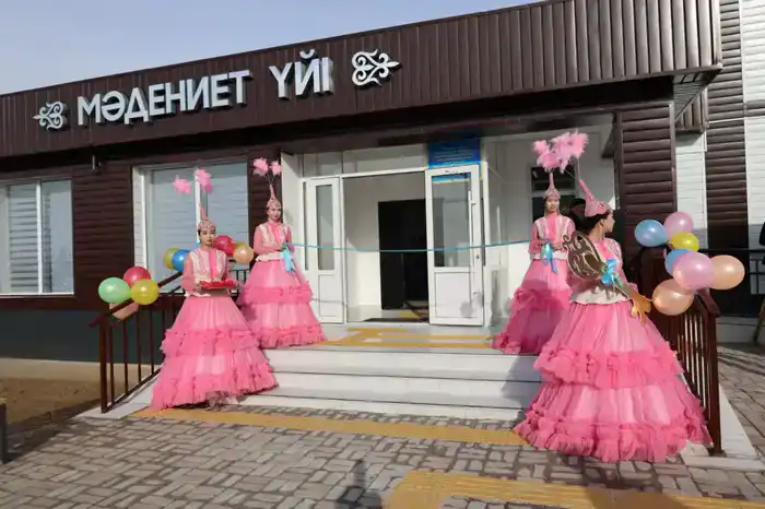 ТУРКЕСТАН: В СЕЛЕ БАБАЙКОРГАН ОТКРЫЛСЯ ДОМ КУЛЬТУРЫ НА 150 МЕСТ (2)