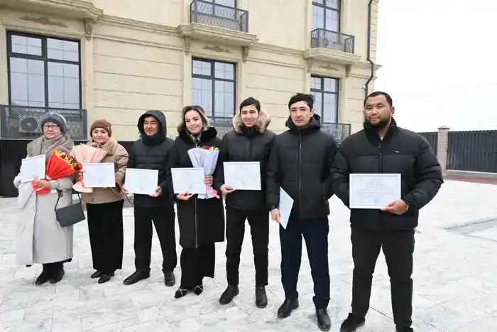 В поселке Айтеке би открылась новая гостиница (7)