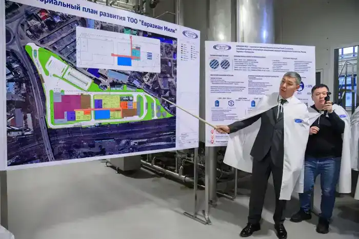 Производство сгущенного молока мощностью 12 тыс. тонн в год запустили в СКО (5)