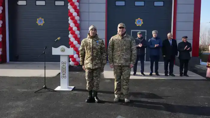 В ШЫМКЕНТЕ ОТКРЫТЫ ПЕРВЫЕ В РЕСПУБЛИКЕ УНИВЕРСАЛЬНЫЕ КОМПЛЕКСЫ ЭКСТРЕННЫХ СЛУЖБ (2)