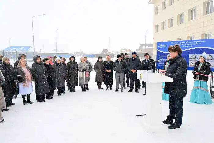 Строительство врачебной амбулатории в селе Мақаншы завершено