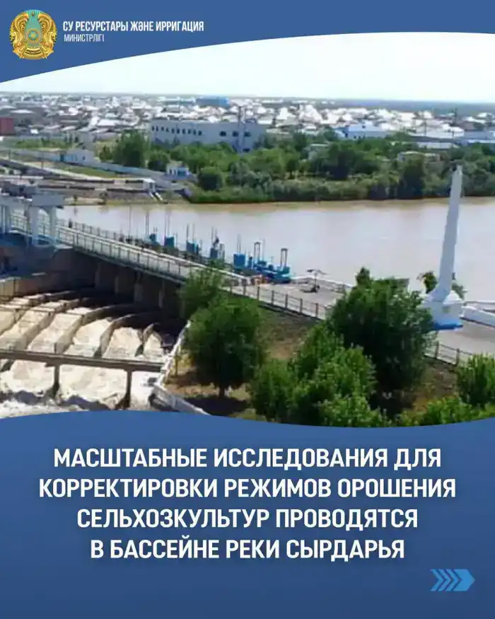 Орошение в ритме реки: как Сырдарья настраивает аграрные режимы Казахстана и Узбекистана