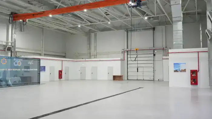 В области Ұлытау введён в эксплуатацию первый авиационный отряд МЧС Казахстана (7)