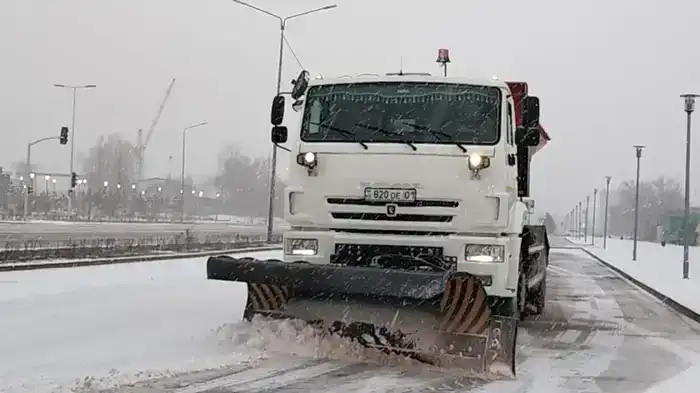 Свыше 1 тыс. единиц спецтехники задействовано в снегоуборочных работах днем в Астане (8)
