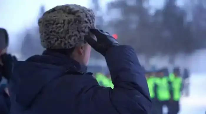 Внимание водителям: МВД Казахстана предупреждает о гололеде на дорогах