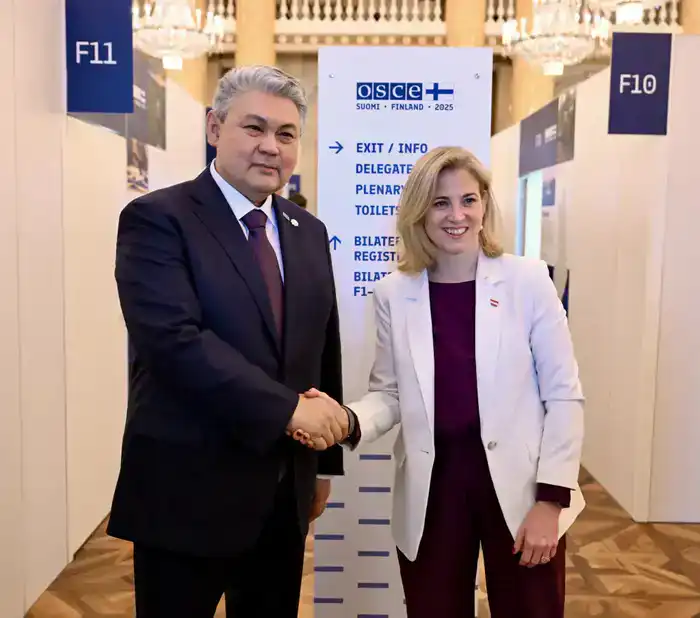 Глава МИД Казахстана провёл ряд двусторонних встреч с министрами иностранных дел государств-членов ОБСЕ (7)