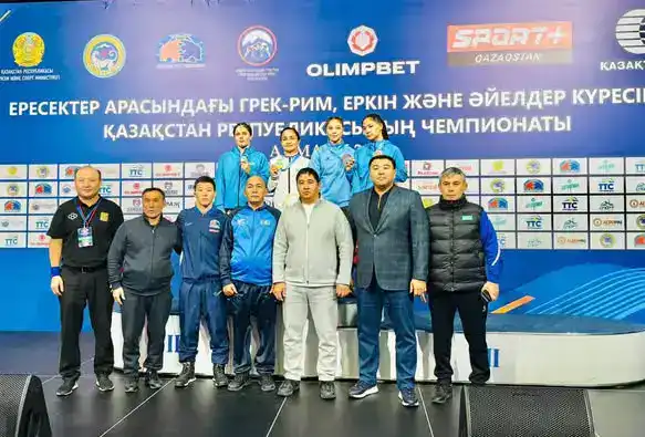 Победа борцов Туркестанской области на чемпионате Республики Казахстан: успех как результат поддержки и развития женского спорта