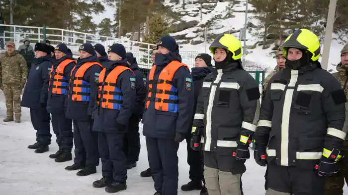 В курортной зоне Бурабая введена в эксплуатацию станция оперативно-спасательного отряда (2)