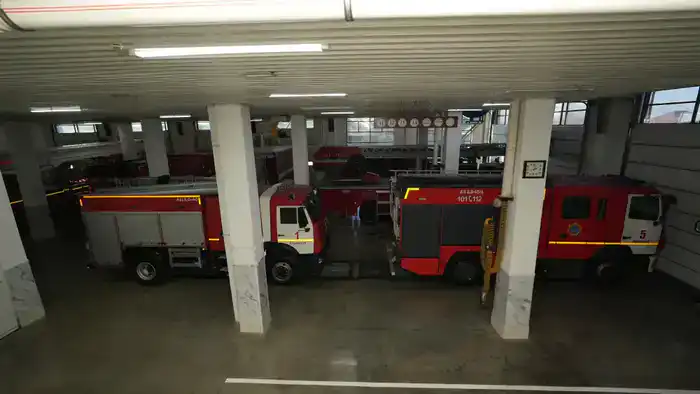 Глава МЧС ознакомился с модернизацией пожарной части в Шымкенте (5)