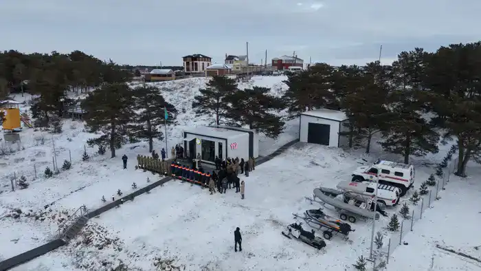 Открытие первой модульной спасательной станции на озере Имантау: шаг к безопасности и развитию внутреннего туризма в Казахстане