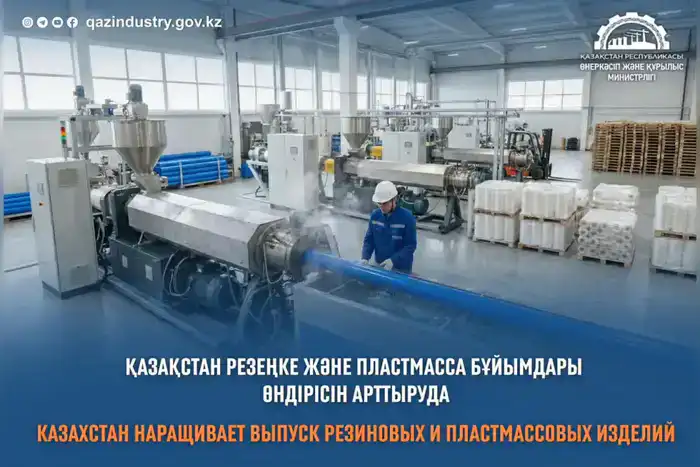 Инвестиционные проекты в производстве резиновых и пластмассовых изделий в Казахстане