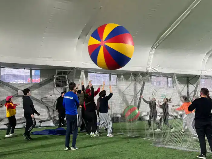 Необычный тимбилдинг провели для столичных волонтеров в Астане (2)