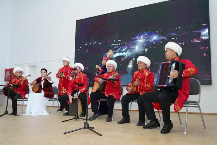 ТУРКЕСТАН: В МАКТААРАЛЬСКОМ РАЙОНЕ ОТКРЫЛСЯ ДОМ КУЛЬТУРЫ НА 200 МЕСТ (5)