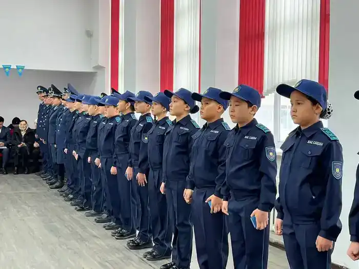В одной из школ Каркаралинского района открылся класс «Жас сақшы» (2)