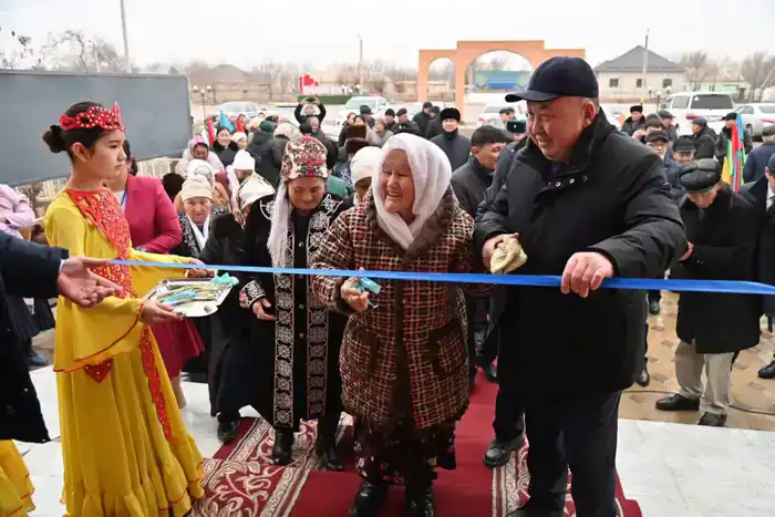 Сузак: Открытие центра активного долголетия