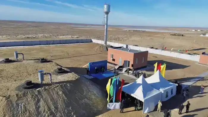 Еримбетжага получила доступ к чистой питьевой воде