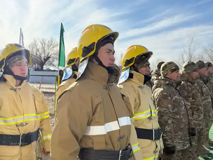 В Кызылординской области начали работу два добровольных пункта пожаротушения (5)