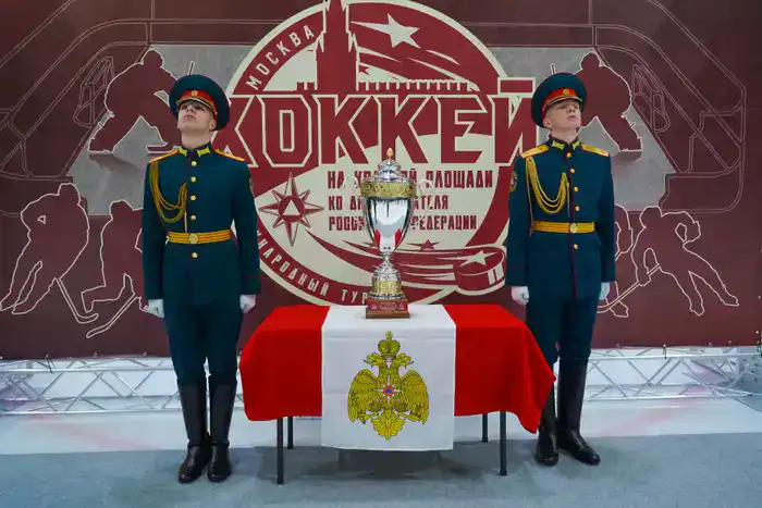 Сборная МЧС Казахстана принимает участие в международном хоккейном турнире спасателей (10)