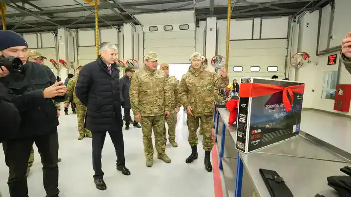 В Жезказгане впервые за 50 лет открыта новая современная пожарная часть (2)