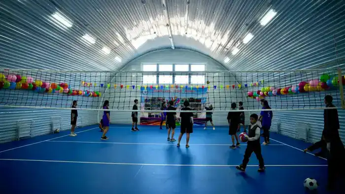 В Уланском районе открылся новый, современный спортивный зал (4)