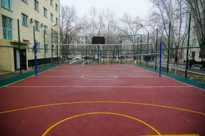 В Астане открылась спортивная воркаут-зона для молодежи (4)