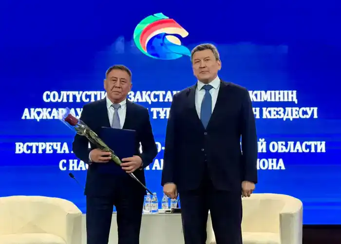 Аким области посетил Акжарский район