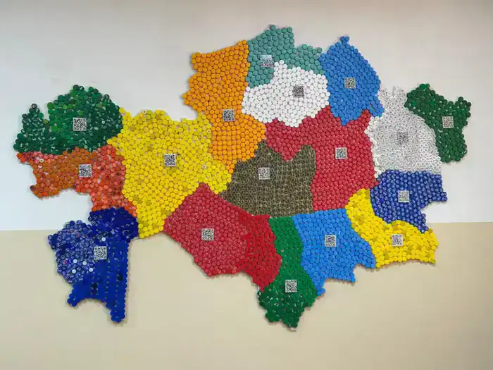 «Таза Қазақстан»: уникальную экокарту Казахстана создали столичные школьники (4)