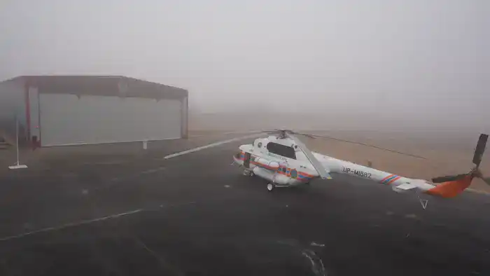 В области Ұлытау введён в эксплуатацию первый авиационный отряд МЧС Казахстана (10)