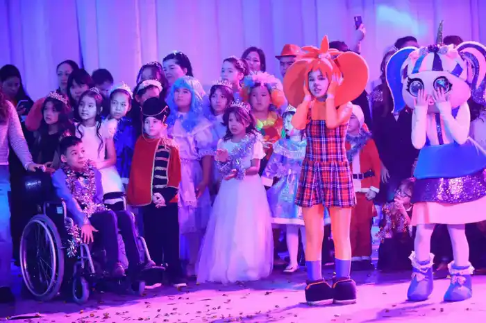 Президентская елка прошла для школьников Актюбинской области (6)