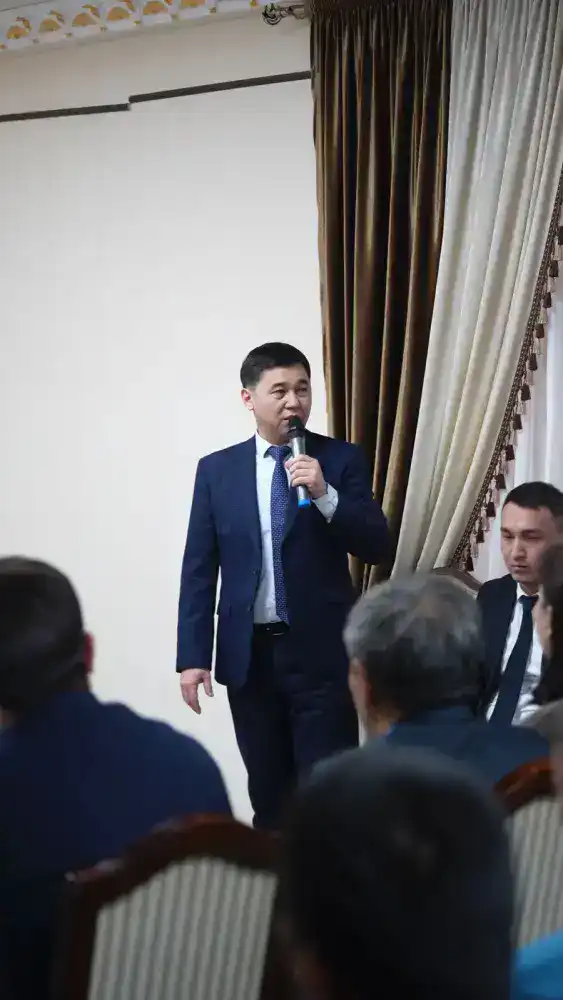 Вице-министр транспорта Жанибек Тайжанов встретился с жителями Жамбылской области (3)