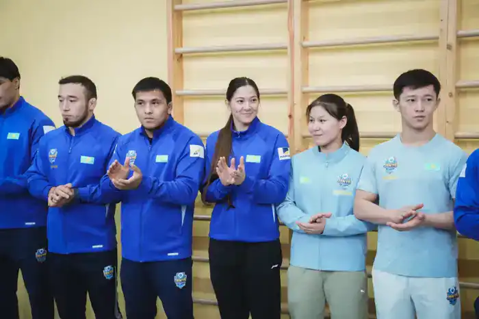 В Астане открыт первый специализированный зал дзюдо для школьников