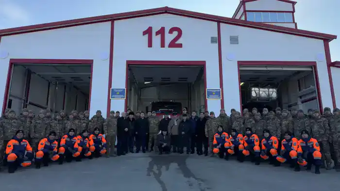 Новое пожарное депо в Актау: шаг к улучшению гражданской безопасности региона