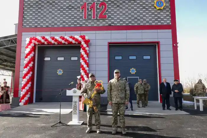 В Шымкенте открылся первый в Казахстане универсальный комплекс экстренных служб