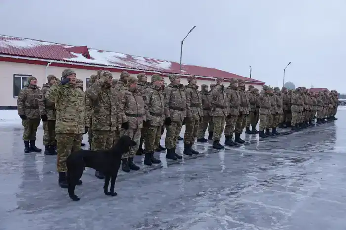 Собака-солдат служит в Акмолинской области
