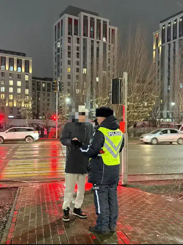 В Астане за нарушение ПДД наказаны около 2200 пешеходов с начала года